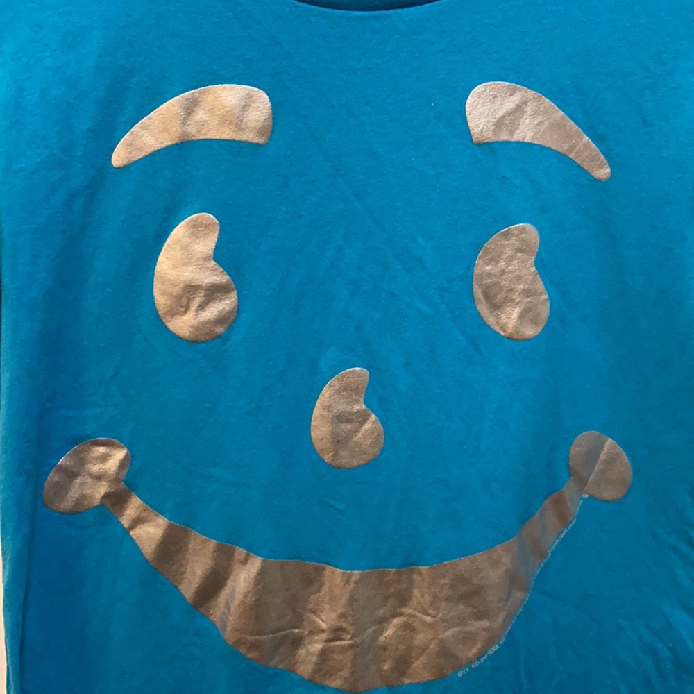 Teens Aqua Blue Kool Aid T Shirt